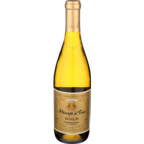 Menage A Trois Gold Chardonnay - 750 ml