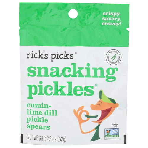 Rick's Picks Cumin-Lime Dill Pickle Spears - 2.2 Ounce