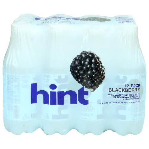 Hint Infused Water - 16 Fluid Ounce - 12 Count Image 1 of 3