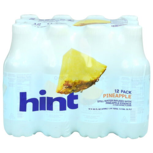 Hint Infused Water - 16 Fluid Ounce - 12 Count Image 1 of 3