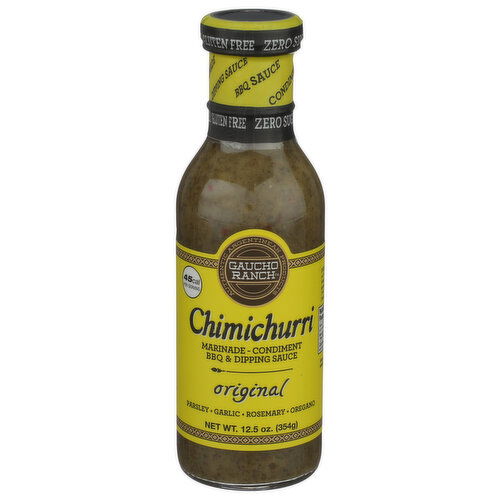 Gaucho Ranch Original Chimichurri Sauce - 12.5 Ounce Image 1 of 4