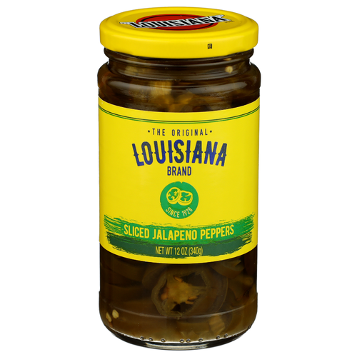 Louisiana Jalapeno Peppers Sliced - 12 Ounce