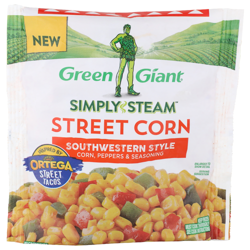 Green Giant Southwestern Style Simply Steam Street Corn - 9.5 Ounce