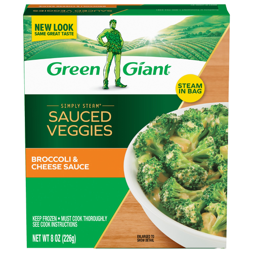 Green Giant Simply Steam Sauced Veggies Broccoli & Cheese Sauce - 8 Ounce