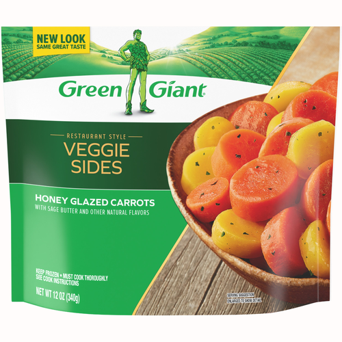 Green Giant Restaurant Style Veggie Sides Honey Glazed Carrots With Sage Butter - 12 Ounce Image 1 of 2