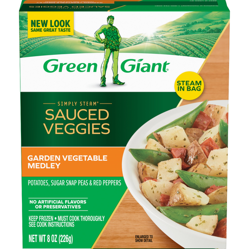 Green Giant Simply Steam Sauced Veggies Garden Vegetable Medley - 8 Ounce Image 1 of 2