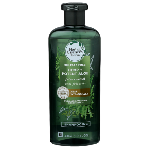 Herbal Essences Biorenew Hemp+petent Aloe Shampooing - 400 ml