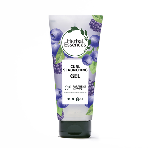Herbal Essences Curl Scrunching Hair Spray Gel, Curly 24-Hour Hold And Frizz Control - 6 Ounce