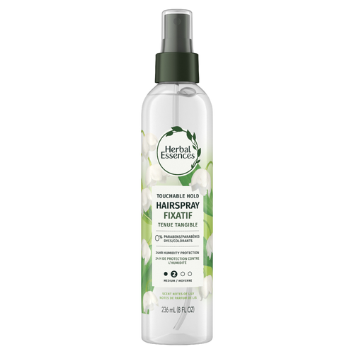 Herbal Essences Touchable Hold Hairspray, Nonaerosol Hair Spray For All Types, 24-Hour Frizz Control - 8 Ounce