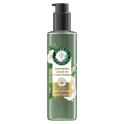 Herbal Essences Repairing Leave-In Conditioner, Certified Pure Plants, With Aloe And Camellia Flower Oil - 7.6 Ounce