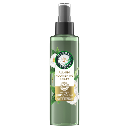 Herbal Essences All-In-1 Nourishing Spray, Certified Pure Plants, With Aloe And Camellia Flower Oil - 6 Ounce