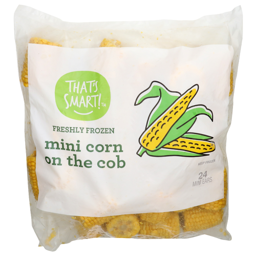 That's Smart! Freshly Frozen Mini Corn On The Cob - 24 Count