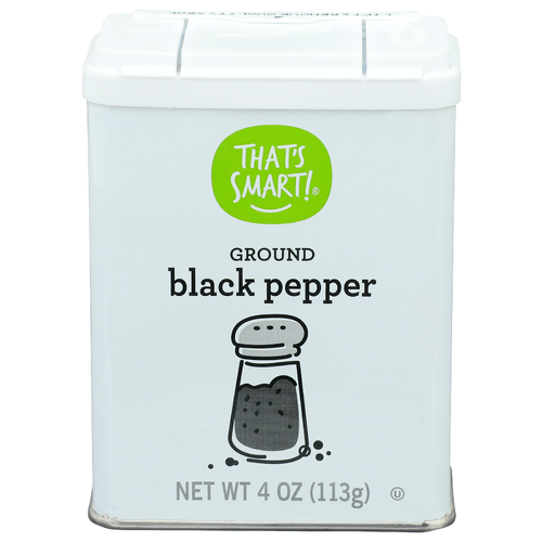 That's Smart! Ground Black Pepper - 4 Ounce