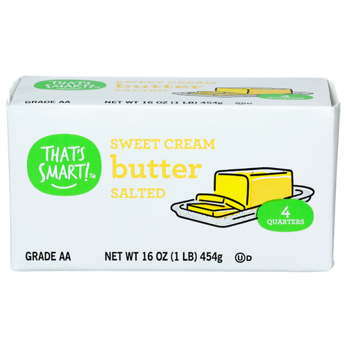 That's Smart! Sweet Cream Salted Butter - 4 Ounce - 4 Count