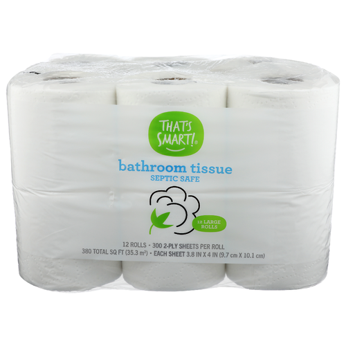 That's Smart! Bathroom Tissue - 31.667 Square foot - 12 Count