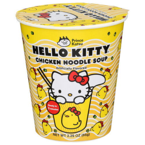 A-SHA Chicken Soup Hello Kitty Noodle Cup - 2.29 Ounce