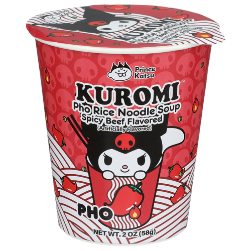 A-SHA Spicy Beef Kuromi Pho Rice Noodle Soup - 2 Ounce