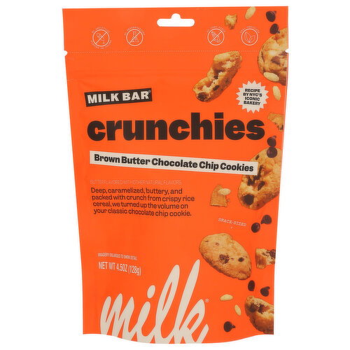 Milk Bar Brown Butter Chocolate Chip Cookies Brwn Bttr Cho Ch - 4.5 Ounce Image 1 of 4