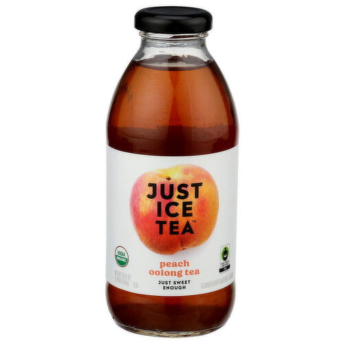 JUST ICE TEA Peach Sweet Enough Rtd Oolong - 16 Fluid Ounce