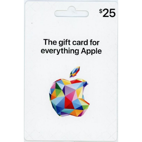 Apple INC. $25 Gift Card - 1 Each