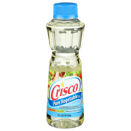 Crisco Pure Vegetable Oil - 16 Fluid Ounce