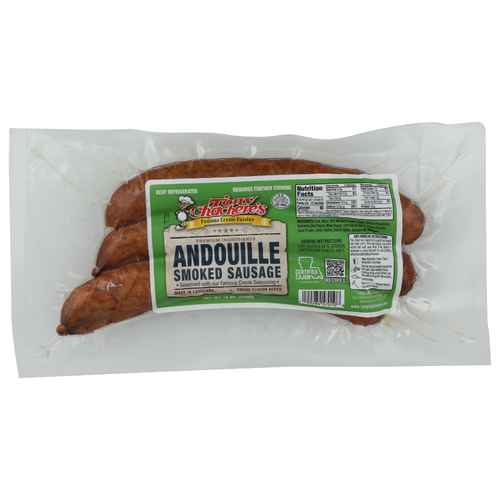 Tony Chachere's Andouille Smoked Sausage - 12 Ounce