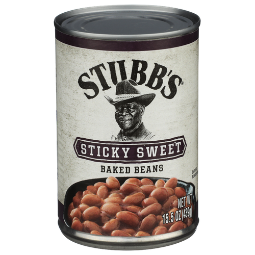 Stubbs Sticky Sweet Baked Beans - 15.5 Ounce