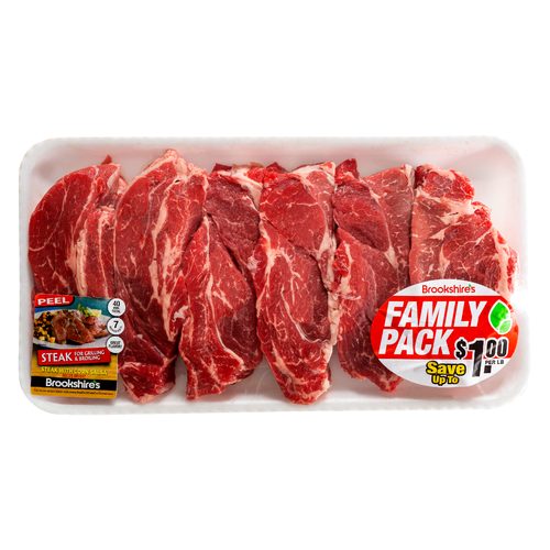 Family Pack Select Boneless Chuck Eye Steak - Avg 2.07 Lbs