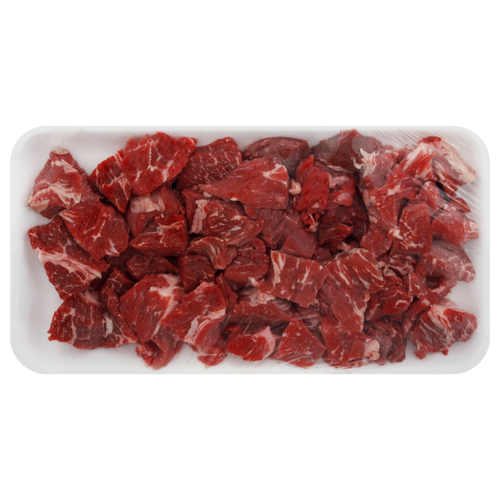 Family Pack Boneless Beef Stew Meat - Avg 2.21 Lbs