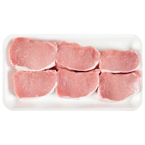 Super Pack Boneless Thick Cut Pork Chops - Avg 2.79 Lbs