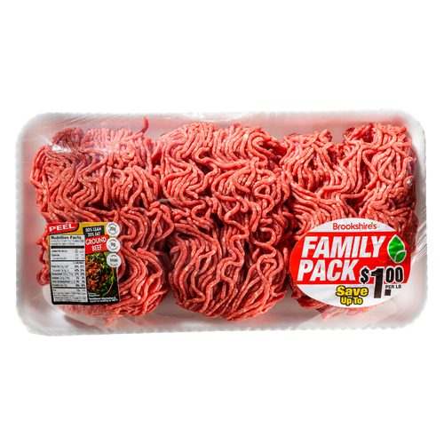 Family Pack Premium Ground Beef - Avg 2.59 Lbs