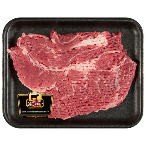 Certified Angus Beef Boneless Tenderized Chuck Steak - Avg 0.96 Lb