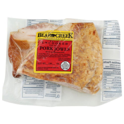 Bear Creek Smokehouse Smo Jowls - Avg 0.95 Lb