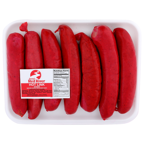 Casey's Red River Hot Links - Avg 2.11 Lbs