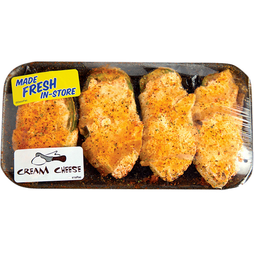 Cream Cheese Stuffed Jalapeno Poppers - 1 Each
