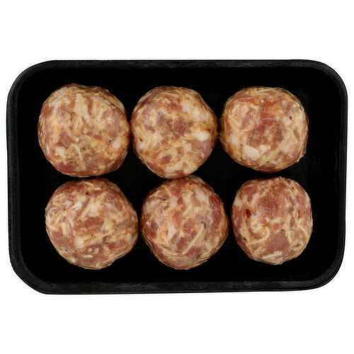 Chicago Style Italian Sausage Meatballs With Parmesan - Avg 1.04 Lbs