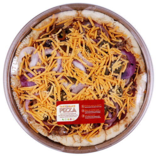 Take N Bake BBQ Brisket Pizza - 1 Each