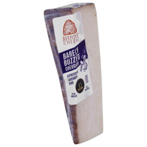 Beehive Barely Buzzed Cheddar Cheese - Avg 0.31 Lb Image 1 of 3