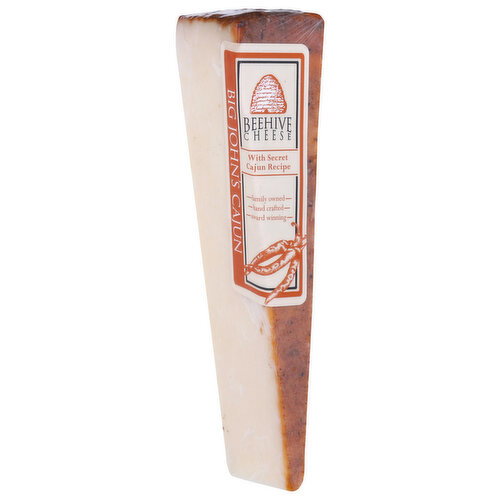Beehive Big John's Cajun Cheese - Avg 0.30 Lb Image 1 of 4