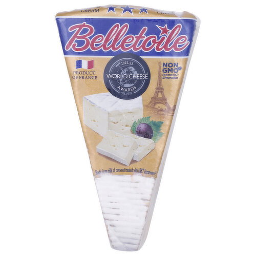 Belletoile Triple Cream Brie Cheese - Avg 0.55 Lb Image 1 of 3