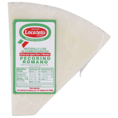 Deli Romano Pecorino Lb - Avg 1.00 Lb Image 1 of 2