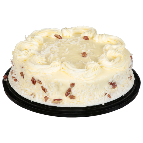 Single Layer Italian Crème Cake - 1 Each