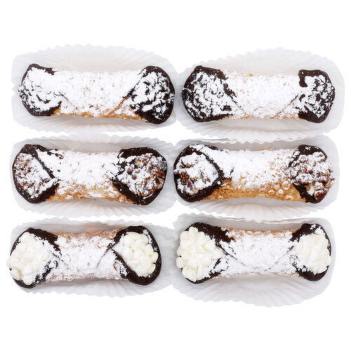 Large Cannoli - 6 Count