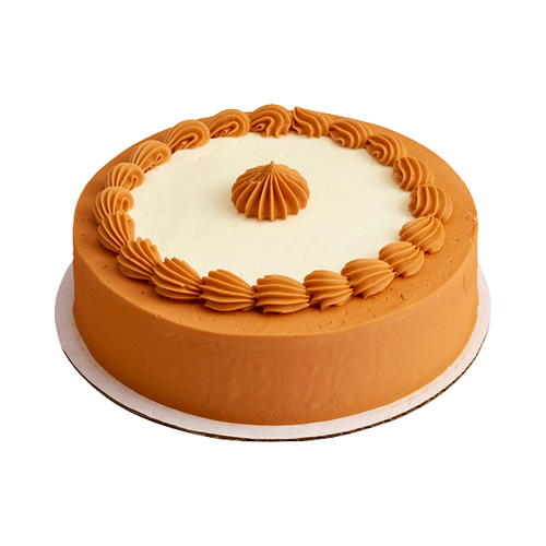 Single Layer Pumpkin Cream Cheese Cake - 1 Each