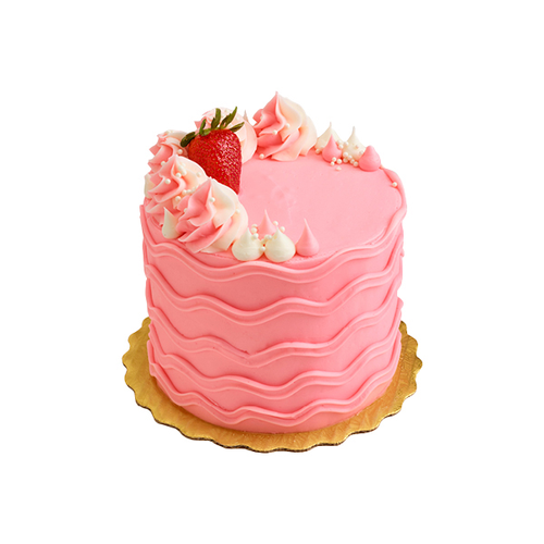 strawberry cake　0603 Gourmet Strawberry Cake - 6 Inches - Brookshire's