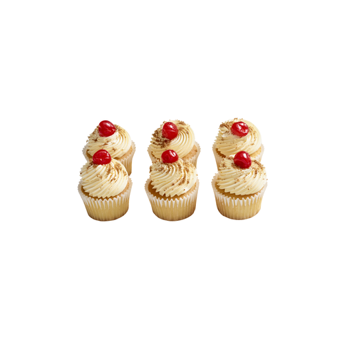 Peach Chantilly Cupcakes - 6 Count