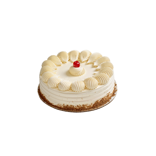 Single Layer Peach Chantilly Cake - 1 Each Image 1 of 3