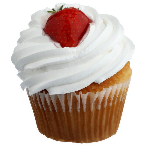 Mega Strawberry Shortcake Cupcake - 1 Each