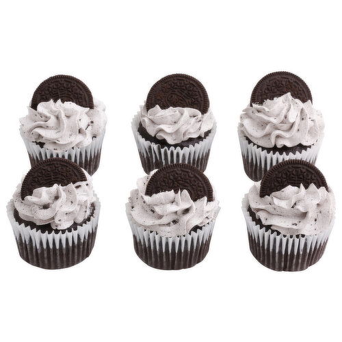 Cookies N Cream Cupcakes - 6 Count Image 1 of 2