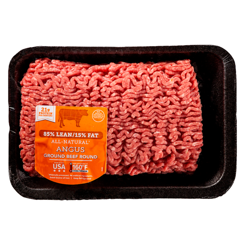 Angus Ground Round 85/15 - Avg 1.26 Lbs